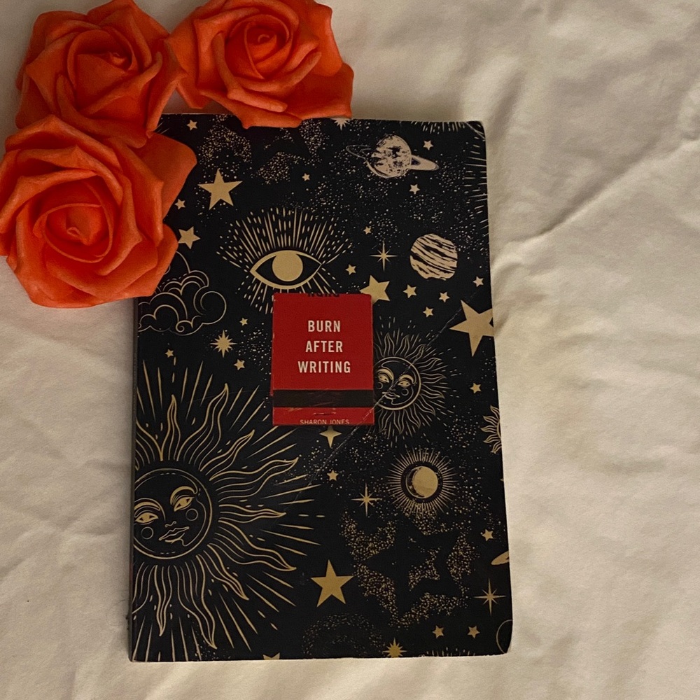Burn After Writing Journal - Black and Gold